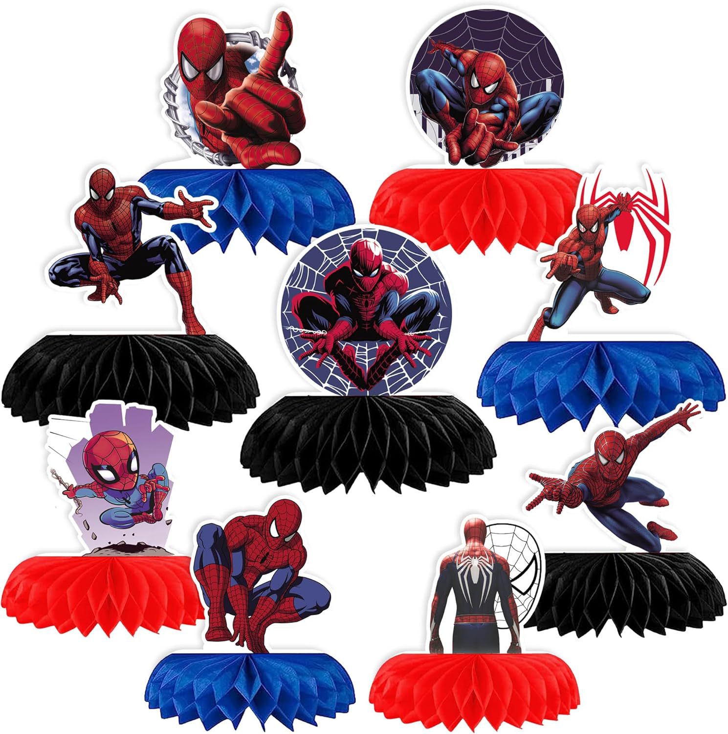 Commercial Kitchen Items - Spider-Man party supplies superhero honeycomb birthday