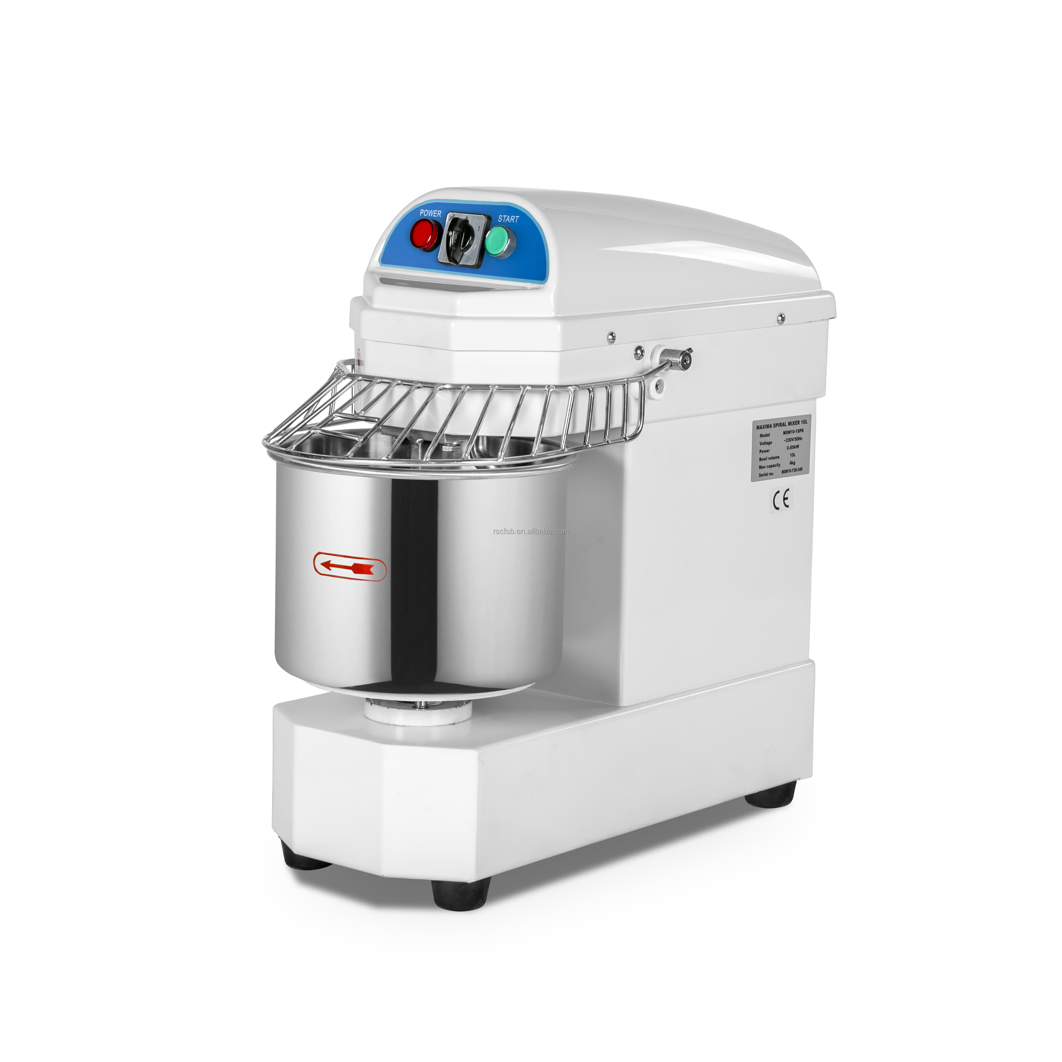Commercial Kitchen Mixers Dough Mixer - 10L Commercial Blender for Kitchen Egg