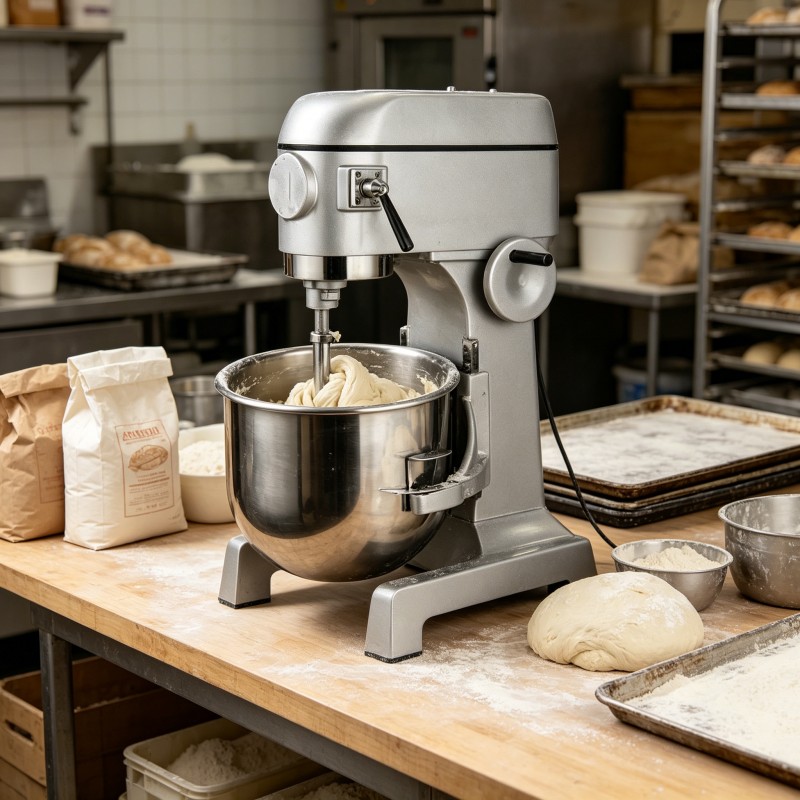 Commercial Kitchen Mixers Dough Mixer - Stainless Steel Commercial Dough Mixer Planetary