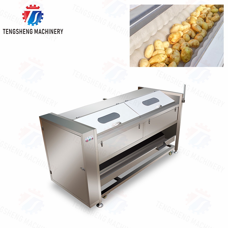 Commercial Potato Peeler - Avocado Kiwi Fruit Yam Brush Washer