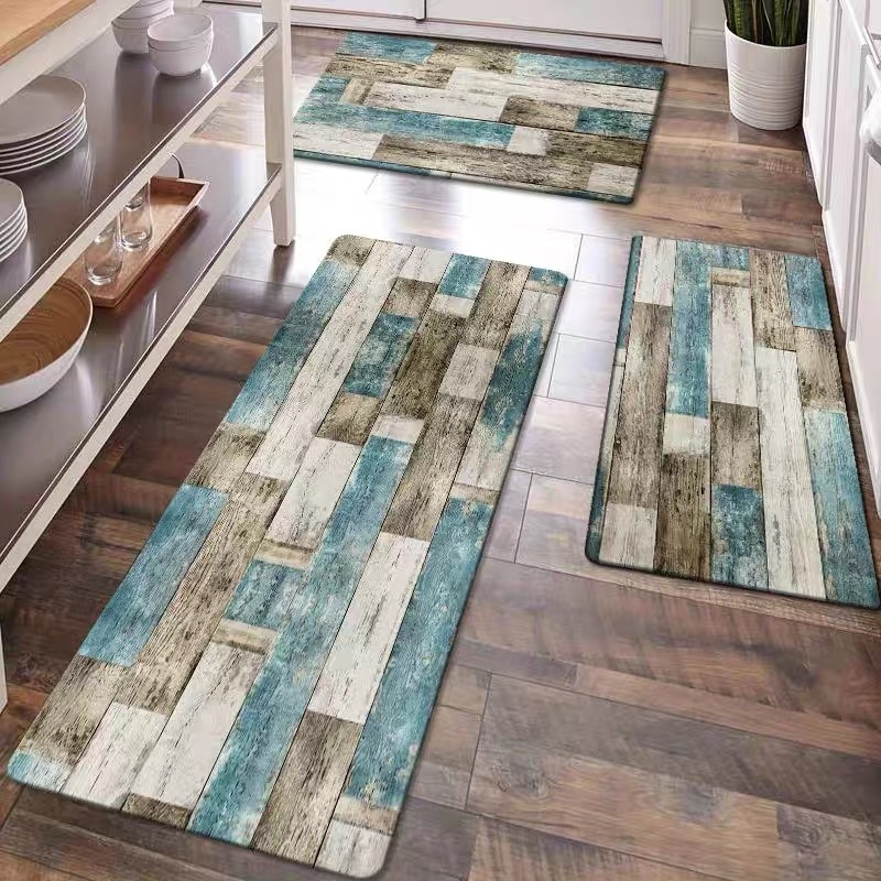 Kitchen Flooring Commercial - VIKAMA 1/2PCS Modern Simple Kitchen Mat