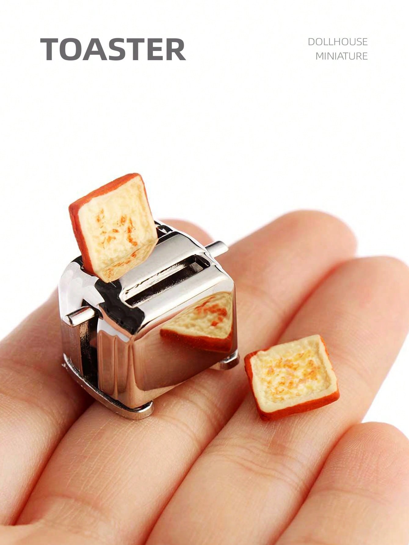 1:12 Dollhouse Miniature Toast - مراجعة Commercial Kitchen Setup وسعره