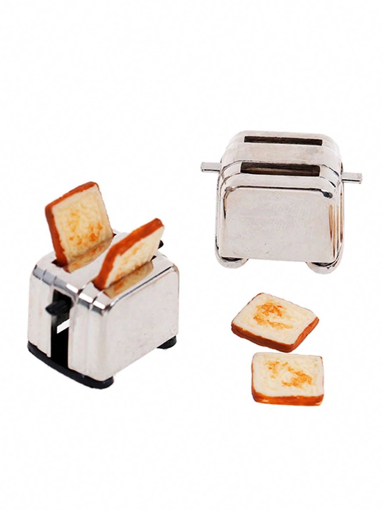 1:12 Dollhouse Miniature Toast - مراجعة Commercial Kitchen Setup وسعره