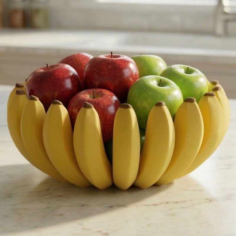 Unique Banana Shaped Fruit Bow - مراجعة Commercial Kitchen Prep Table وسعره