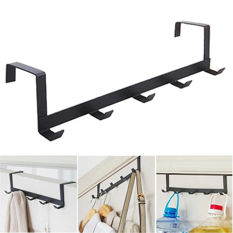 Hooks Over The Door 5 Hooks Ho - مراجعة Commercial Kitchen Organiser وسعره