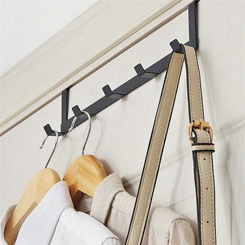 Hooks Over The Door 5 Hooks Ho - مراجعة Commercial Kitchen Organiser وسعره