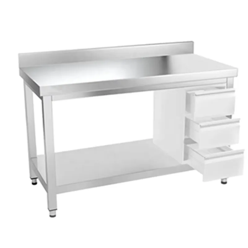Commercial Stainless Steel Kit - مراجعة Commercial Kitchen Prep Table وسعره