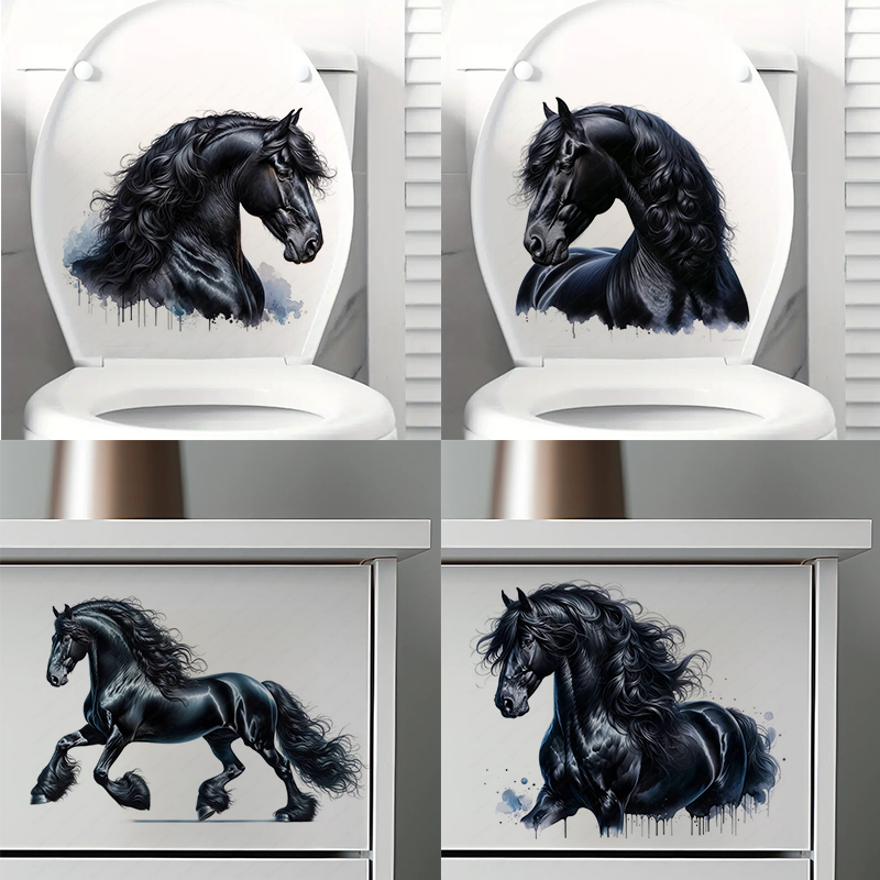 QT644# Friesian Horse Self-Adh - مراجعة Commercial Kitchen Tiles وسعره