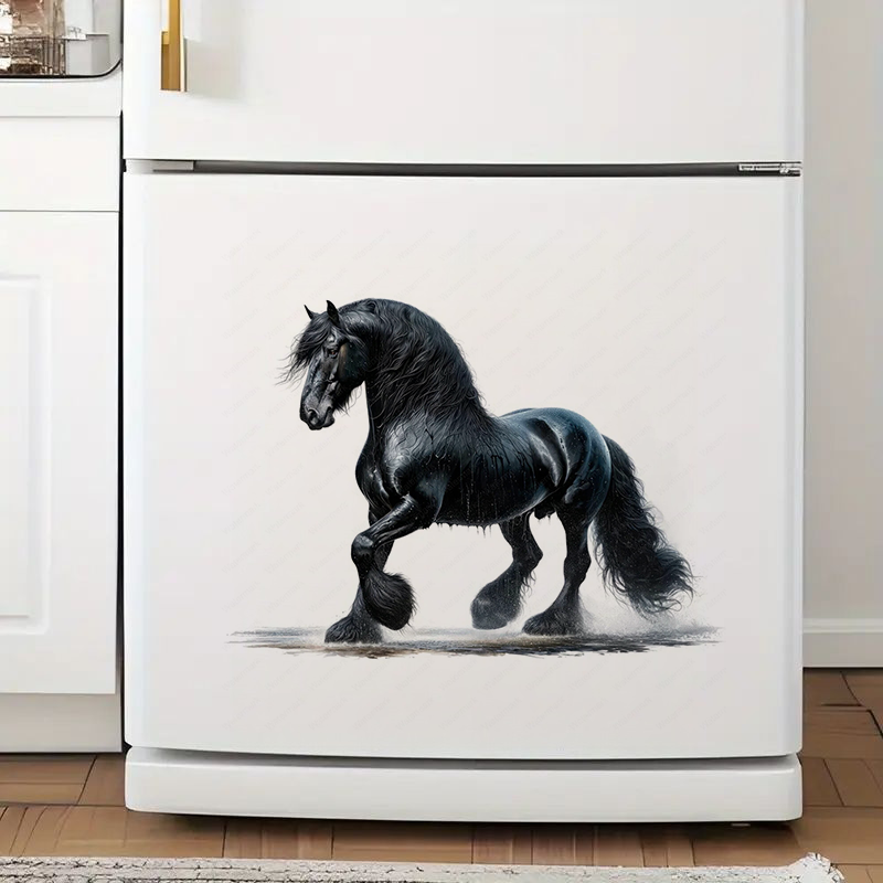 QT644# Friesian Horse Self-Adh - مراجعة Commercial Kitchen Tiles وسعره