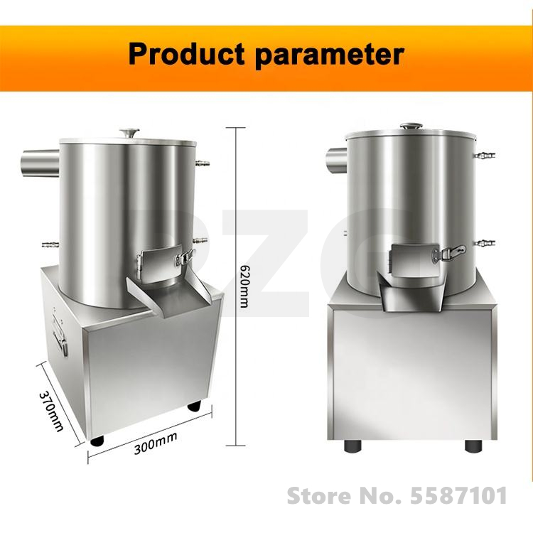 Pneumatic Table-Top Garlic Pee - مراجعة Commercial Potato Peeler وسعره