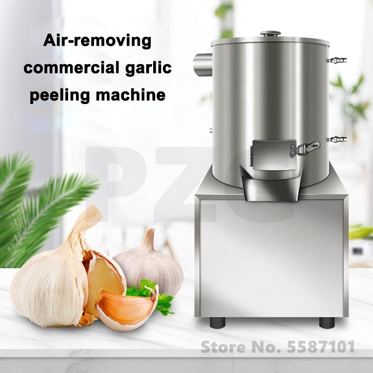 Pneumatic Table-Top Garlic Pee - مراجعة Commercial Potato Peeler وسعره