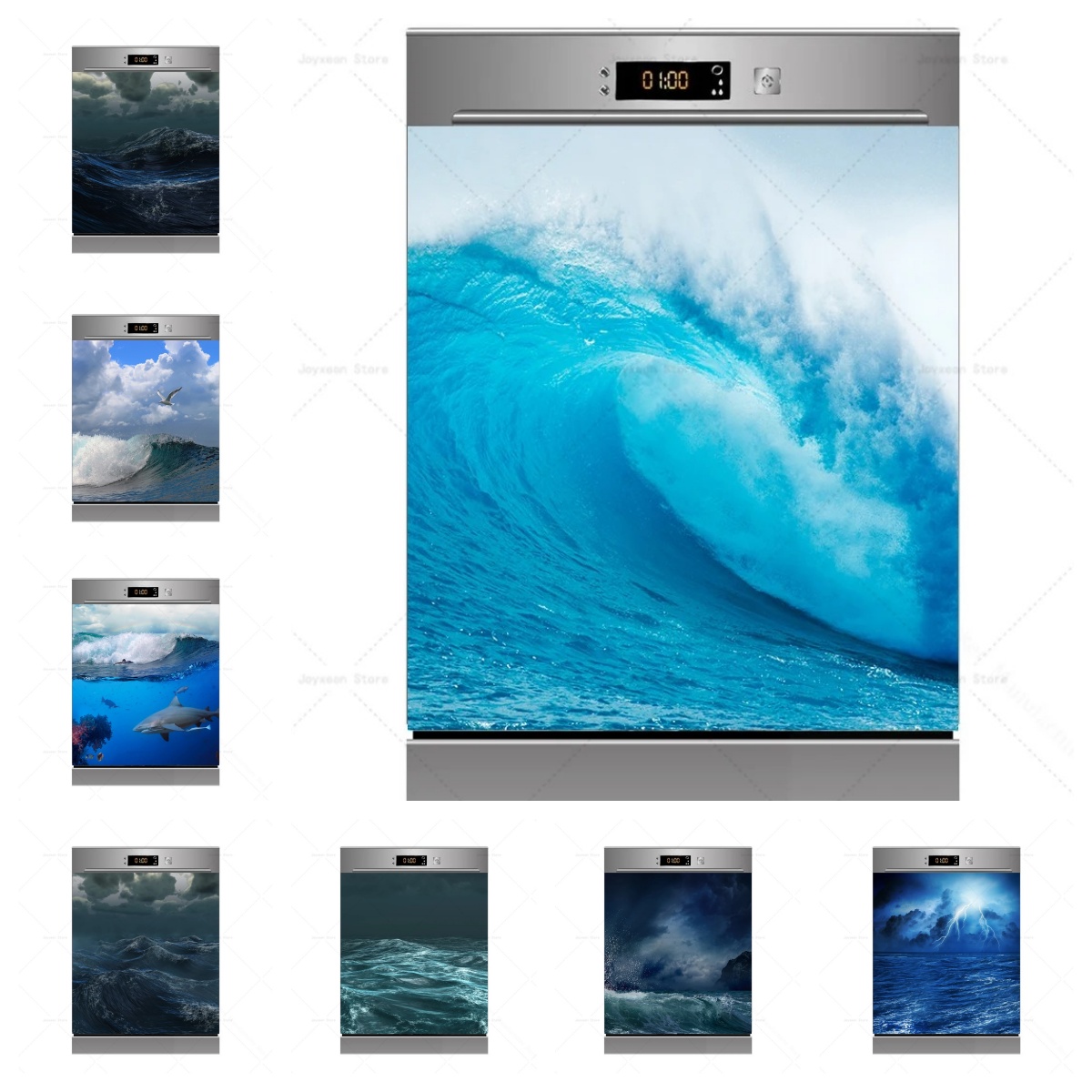 Ocean Wave Shark Dishwasher St - مراجعة Commercial Kitchen Tiles وسعره