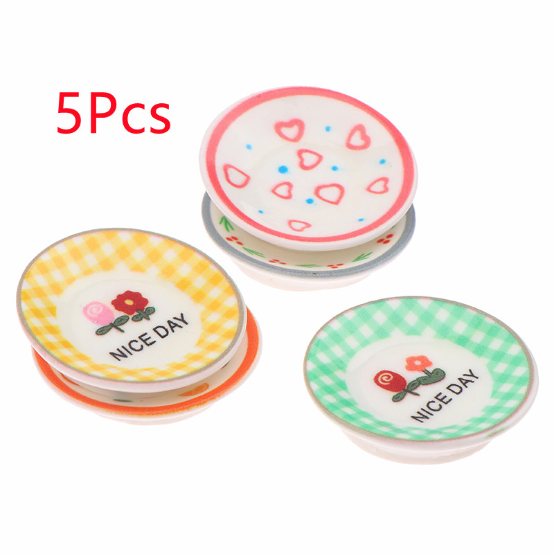 5Pcs 1/12 Dollhouse Mini Plate - مراجعة Commercial Kitchen Setup وسعره