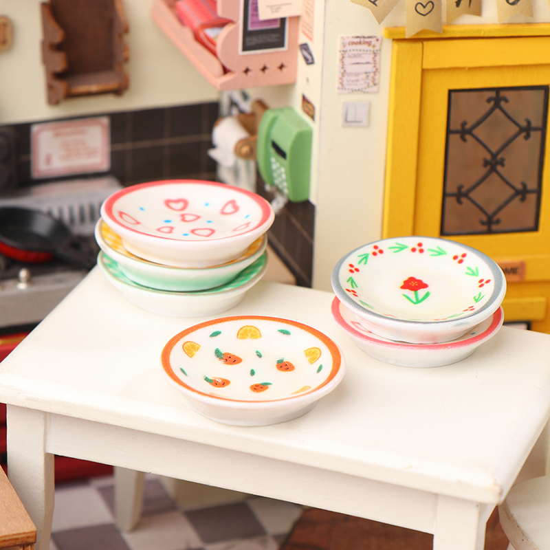 5Pcs 1/12 Dollhouse Mini Plate - مراجعة Commercial Kitchen Setup وسعره