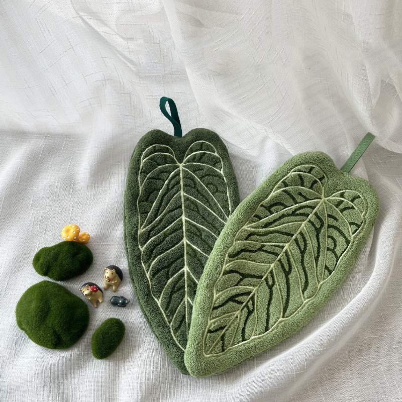 1PC Hot Plant Hand Towel Clean - مراجعة Commercial Kitchen Setup وسعره