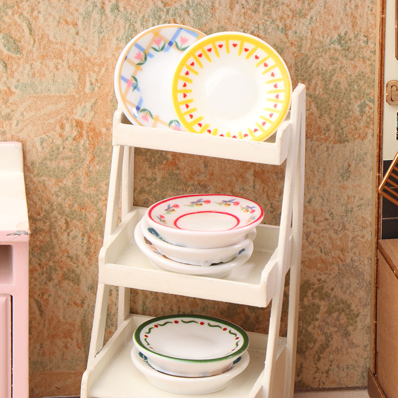 5Pcs 1/12 Dollhouse Mini Plate - مراجعة Commercial Kitchen Setup وسعره