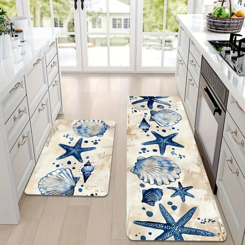 Beach Sea Star Shell Kitchen M - مراجعة Kitchen Flooring Commercial وسعره