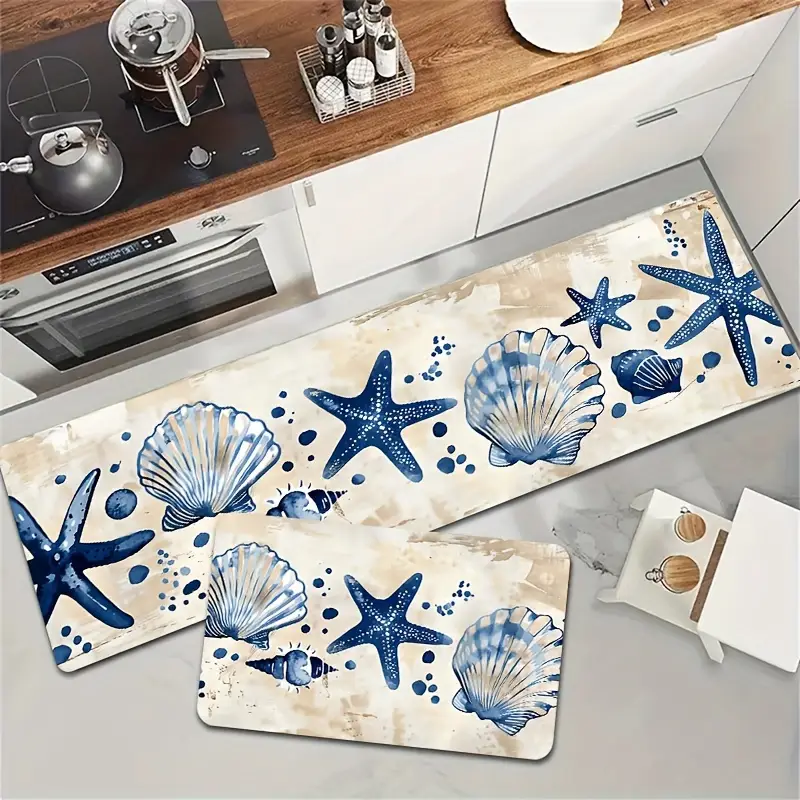 Beach Sea Star Shell Kitchen M - مراجعة Kitchen Flooring Commercial وسعره