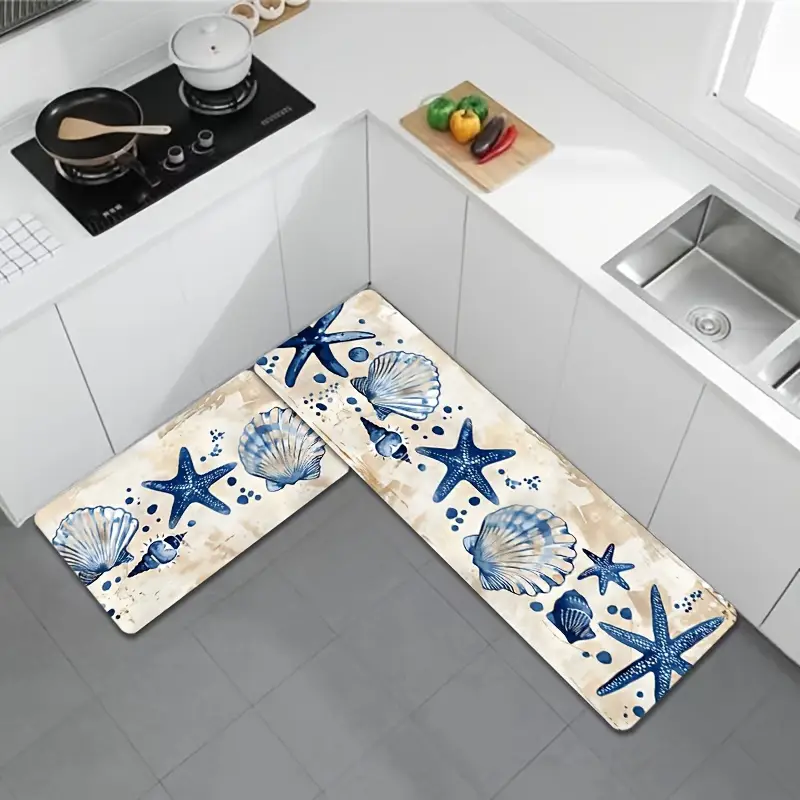 Beach Sea Star Shell Kitchen M - مراجعة Kitchen Flooring Commercial وسعره