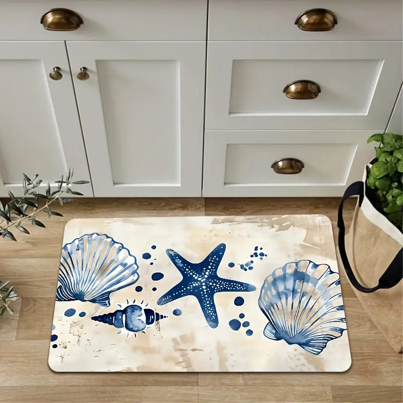 Beach Sea Star Shell Kitchen M - مراجعة Kitchen Flooring Commercial وسعره