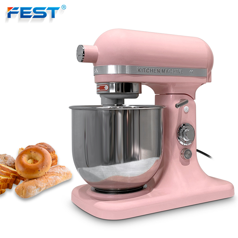 Home Kitchen 7 Liter Stainless - مراجعة Commercial Kitchen Mixers Dough Mixer وسعره
