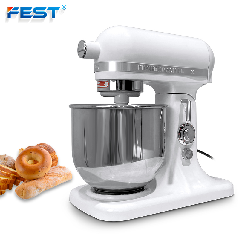 Home Kitchen 7 Liter Stainless - مراجعة Commercial Kitchen Mixers Dough Mixer وسعره