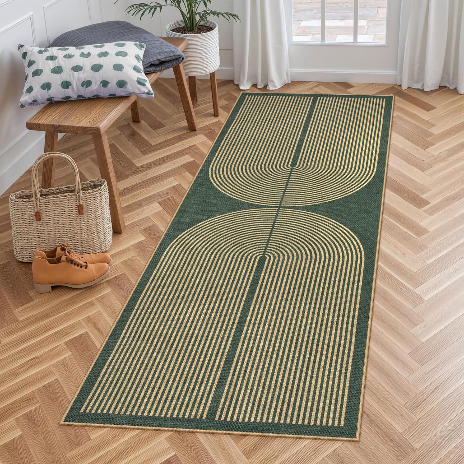 VIKAMA Simple And Retro Line L - مراجعة Kitchen Flooring Commercial وسعره