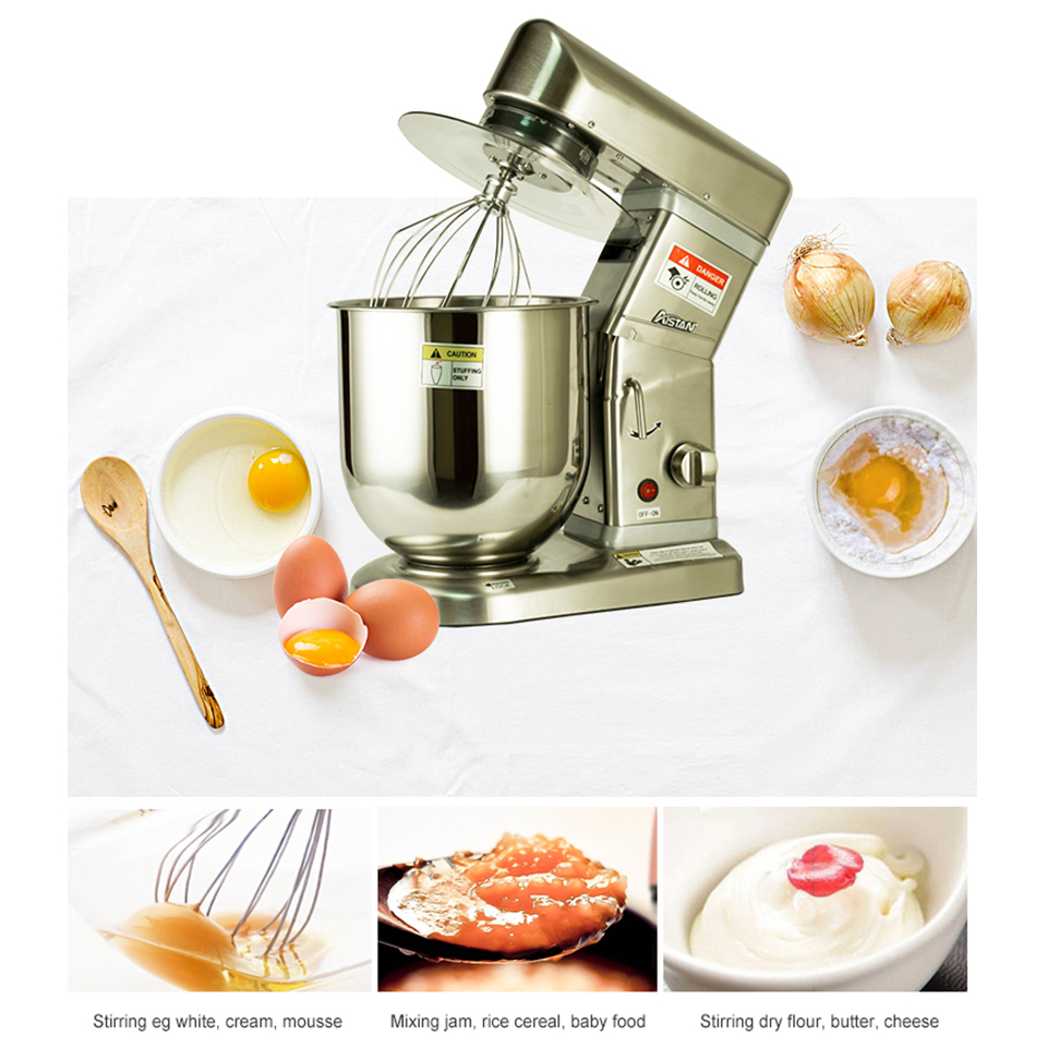 B5S Household Commercial Stand - مراجعة Commercial Kitchen Mixers Dough Mixer وسعره