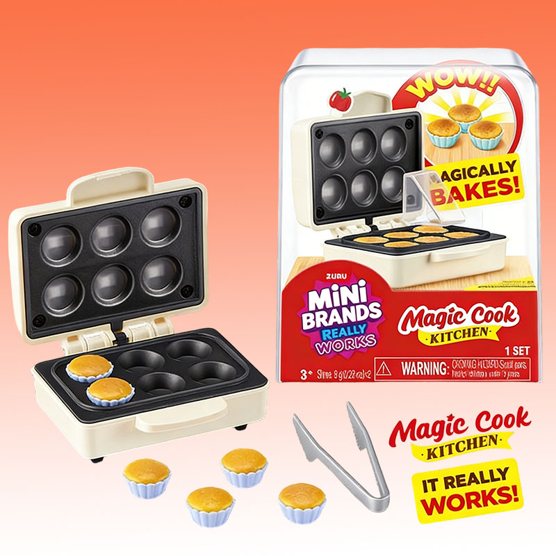 ZURU Mini Brands Magic Cook Ki - مراجعة Commercial Kitchen Items وسعره