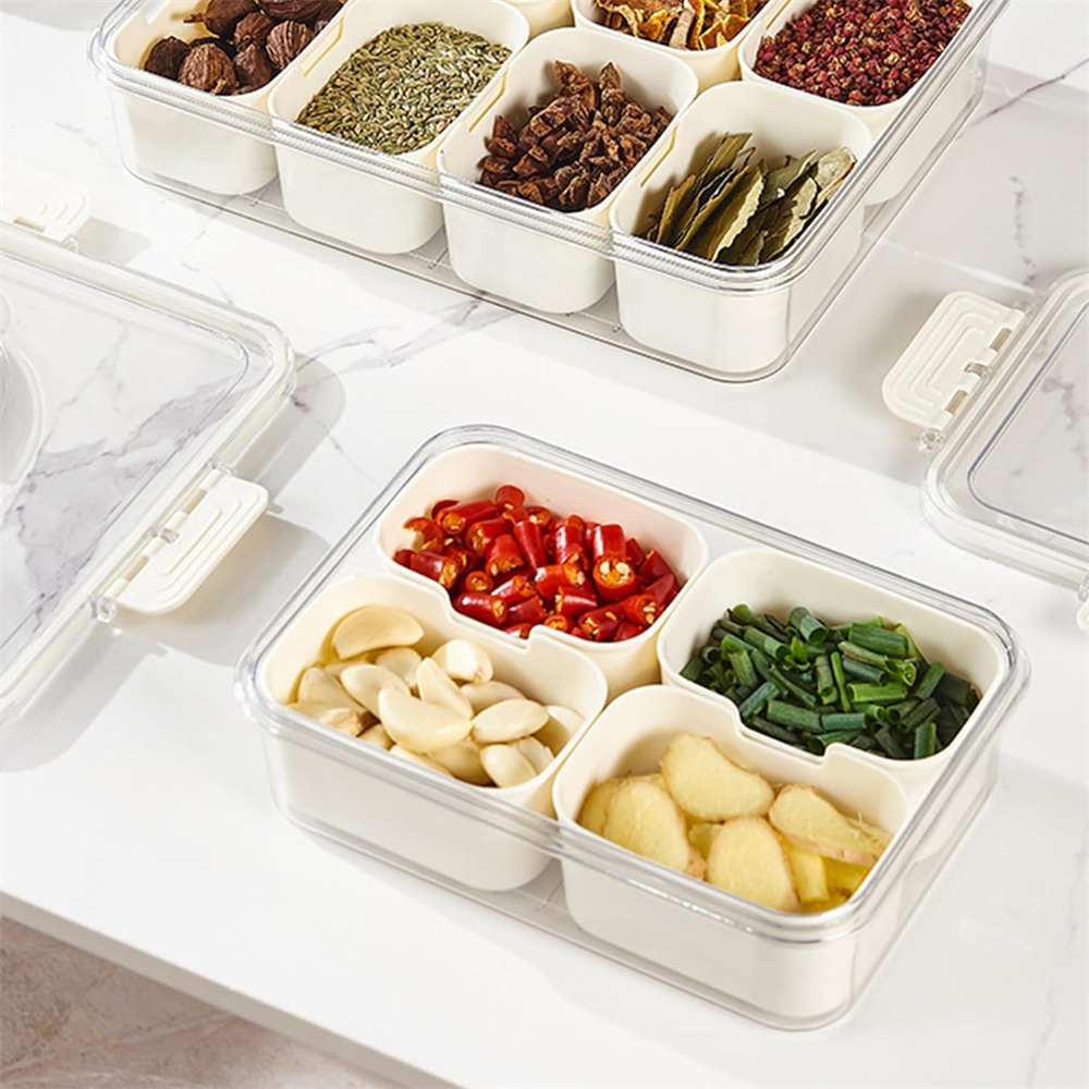 Portable food storage box, sna - مراجعة Commercial Kitchen Utensil Organizer وسعره