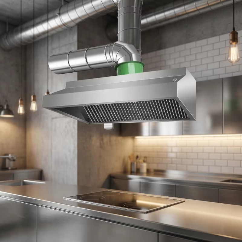 Commercial Customizable Kitche - مراجعة Commercial Exhaust Hood وسعره