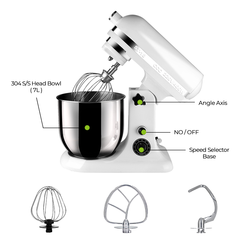 Commercial Kitchen Multifuncti - مراجعة Commercial Kitchen Aid Stand Mixer وسعره
