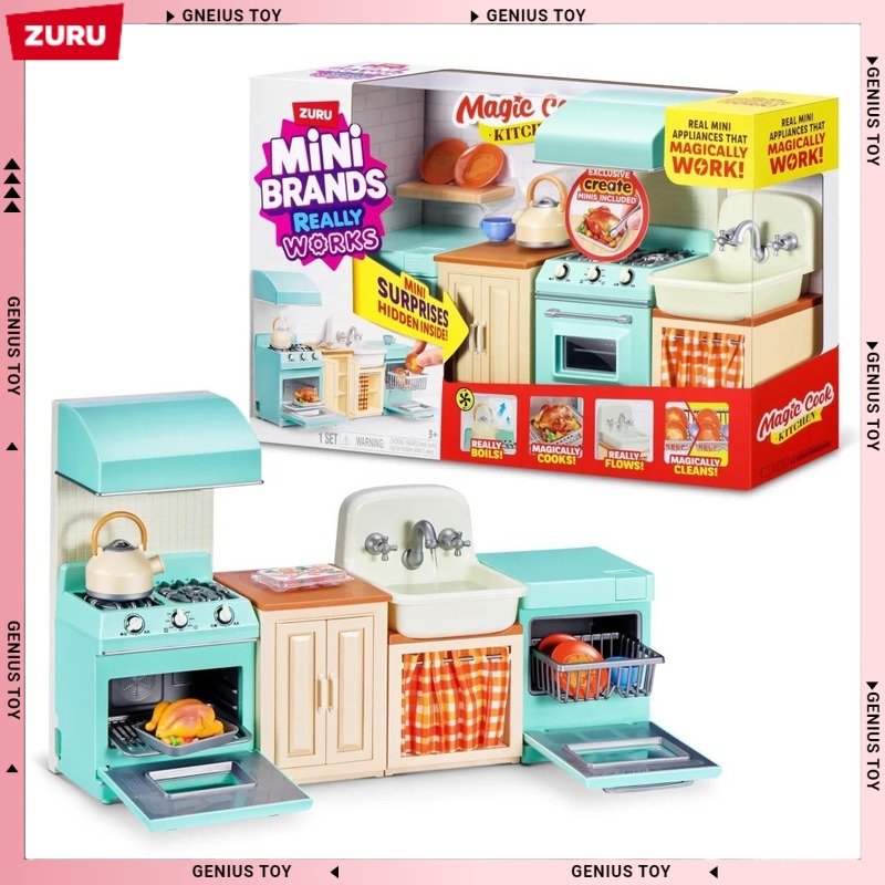 Zuru Mini Brands Magic Cook Ki - مراجعة Commercial Kitchen Items وسعره