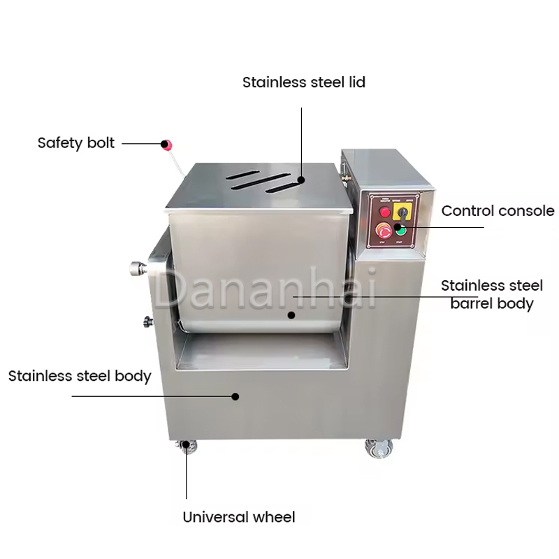 Dananhai Meat & Vegetable Fill - مراجعة Commercial Kitchen Mixers Dough Mixer وسعره