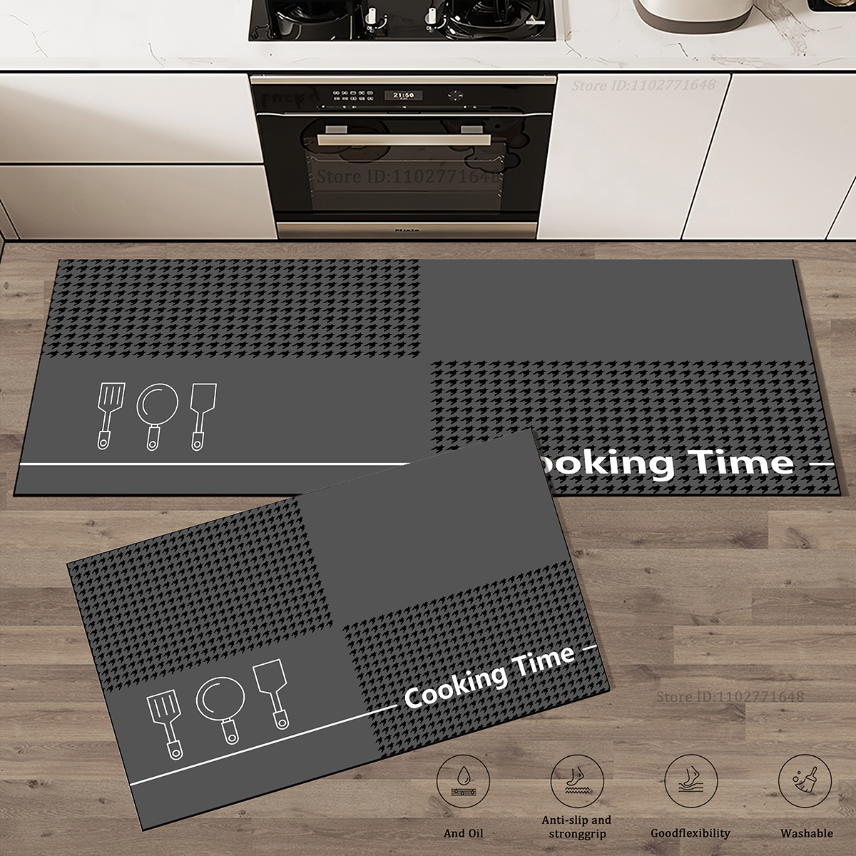Kitchen Corner Floor Mat  Wate - مراجعة Kitchen Flooring Commercial وسعره