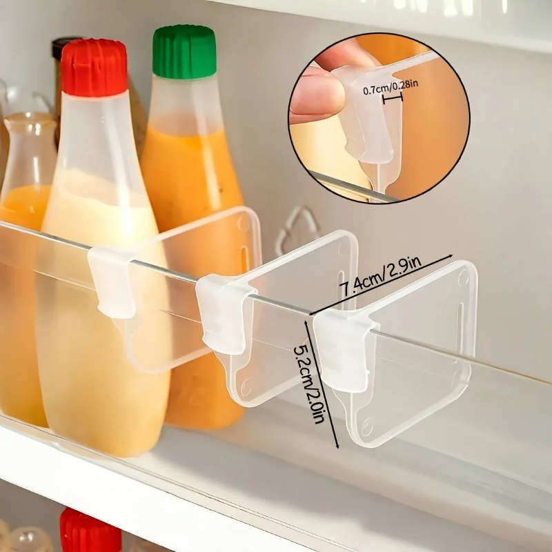 5 10 15 20PCS Sturdy Clear Ref - مراجعة Commercial Kitchen Organiser وسعره