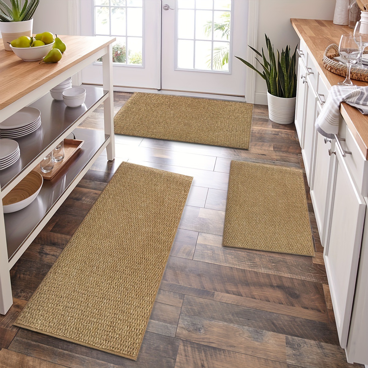 Washable Non-slip Kitchen Rug  - مراجعة Kitchen Flooring Commercial وسعره