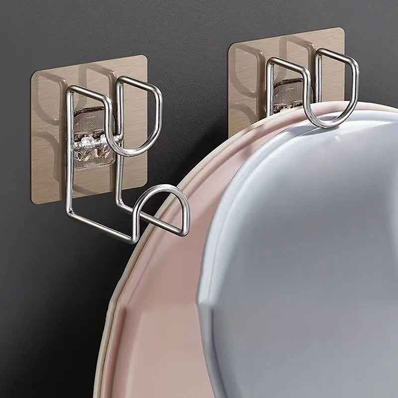 Punch-Free Sticky Hook Bathroo - مراجعة Commercial Kitchen Organiser وسعره