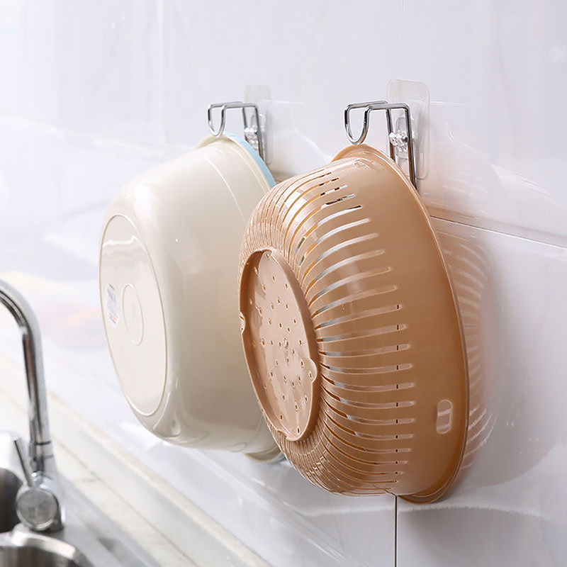 Punch-Free Sticky Hook Bathroo - مراجعة Commercial Kitchen Organiser وسعره