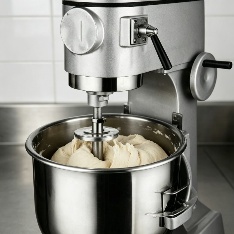 Stainless Steel Commercial Dou - مراجعة Commercial Kitchen Mixers Dough Mixer وسعره