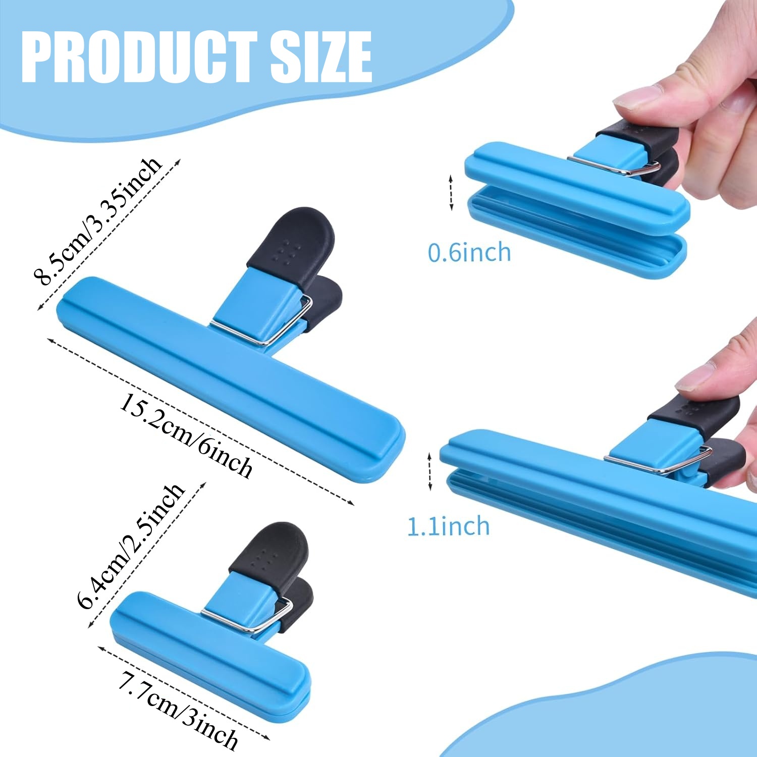 3-12PCS Multi Purpose Sealing  - مراجعة Commercial Kitchen Organiser وسعره
