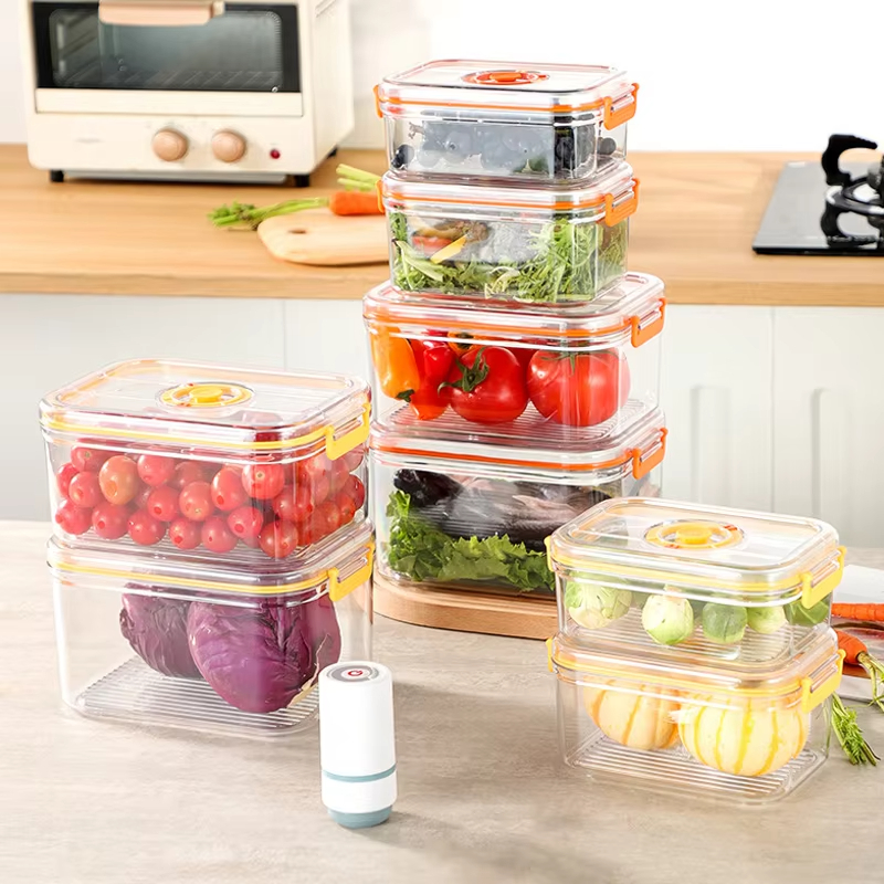 Vacuum Fresh-keeping Box Refri - مراجعة Commercial Kitchen Organiser وسعره