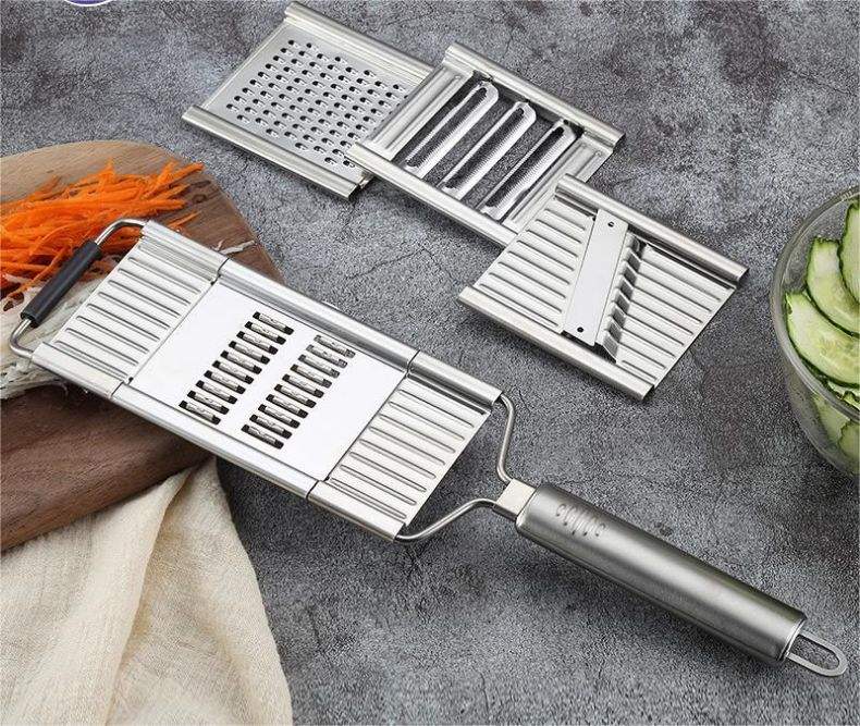4 in1 Vegetable Slicer Stainle - مراجعة Commercial Potato Peeler وسعره