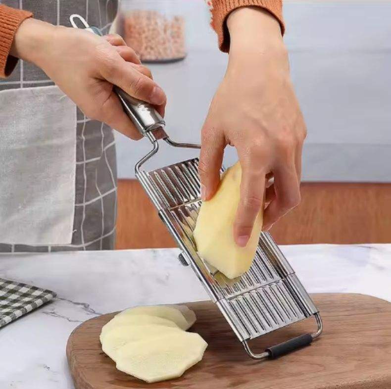 4 in1 Vegetable Slicer Stainle - مراجعة Commercial Potato Peeler وسعره