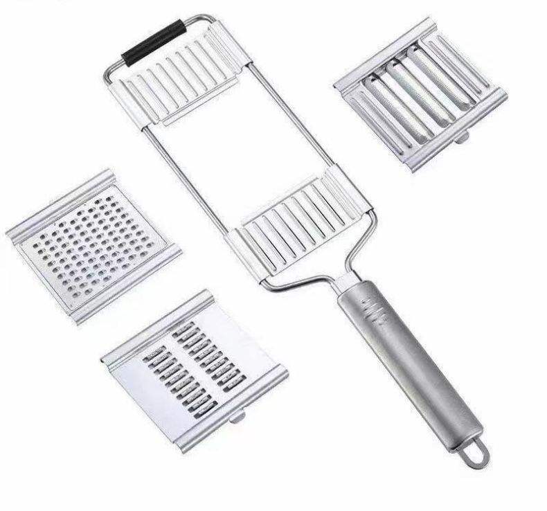 4 in1 Vegetable Slicer Stainle - مراجعة Commercial Potato Peeler وسعره