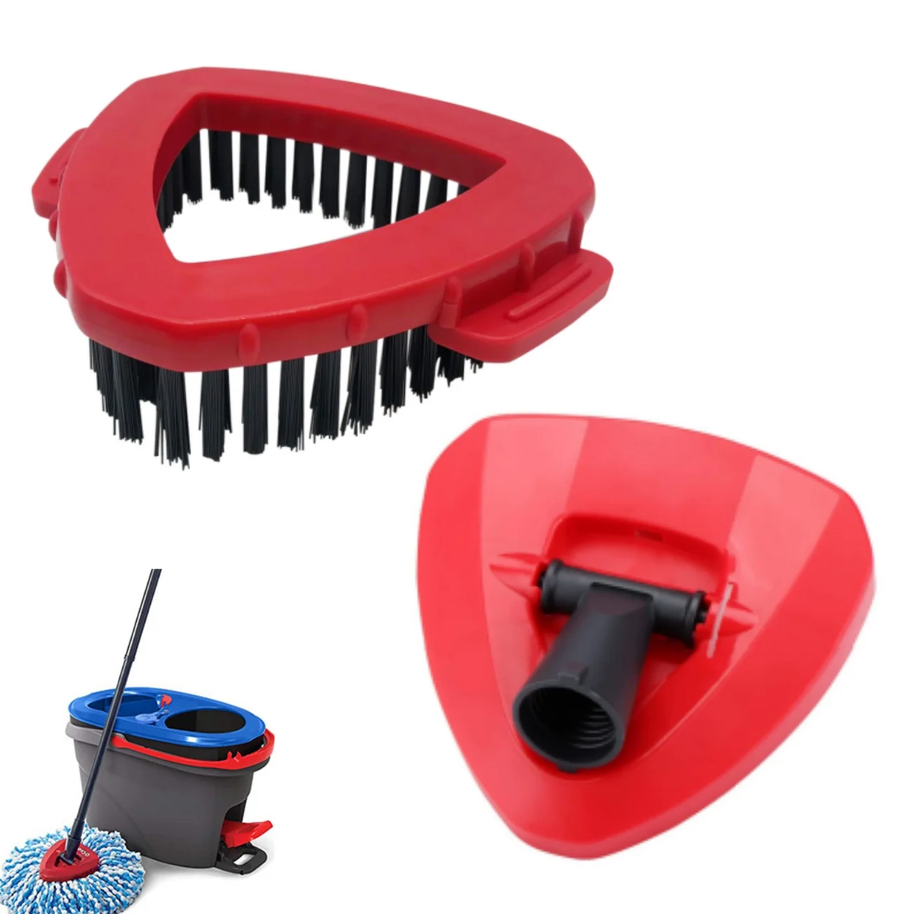 2 Pack Spin Mop Scrub Brush fo - مراجعة Commercial Kitchen Tiles وسعره