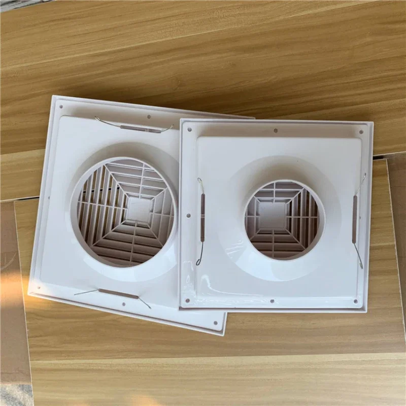 1PCS ABS Square Diffuser Air C - مراجعة Commercial Exhaust Hood وسعره