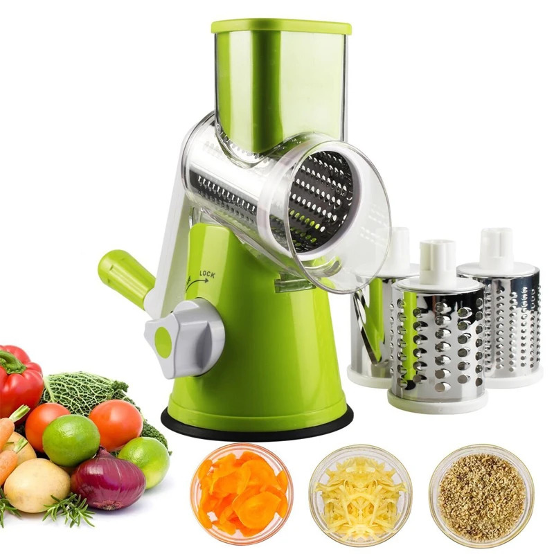 Manual Rotary Cheese Grater fo - مراجعة Commercial Potato Peeler وسعره
