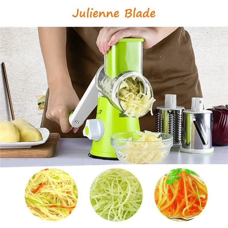 Manual Rotary Cheese Grater fo - مراجعة Commercial Potato Peeler وسعره