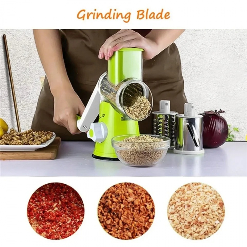 Manual Rotary Cheese Grater fo - مراجعة Commercial Potato Peeler وسعره